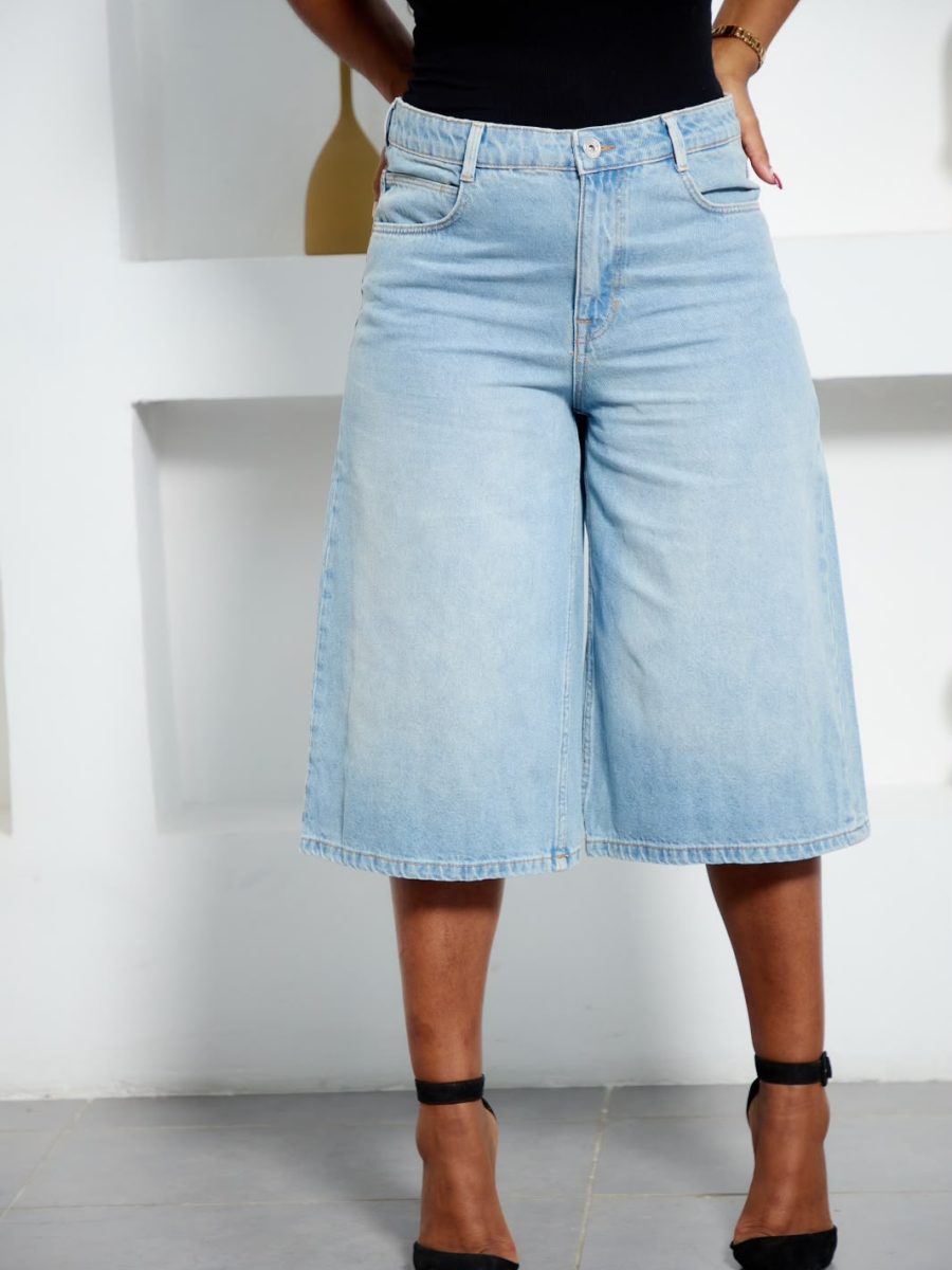 SKYLINE DENIM CULOTTES